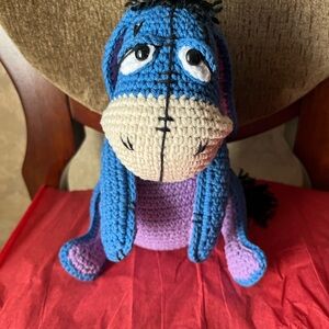 Large Handmade Crochet Egore Inspired 9”toy cotton yarn new